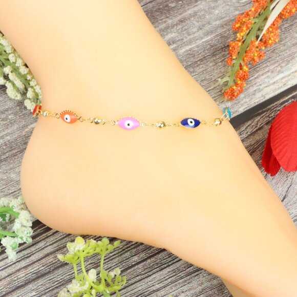 "Elegant Handmade Anklet – Delicate Jewelry for Women, MAR091493 - Picture 5 of 10